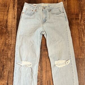 Levi’s Distressed Low Pro Jeans